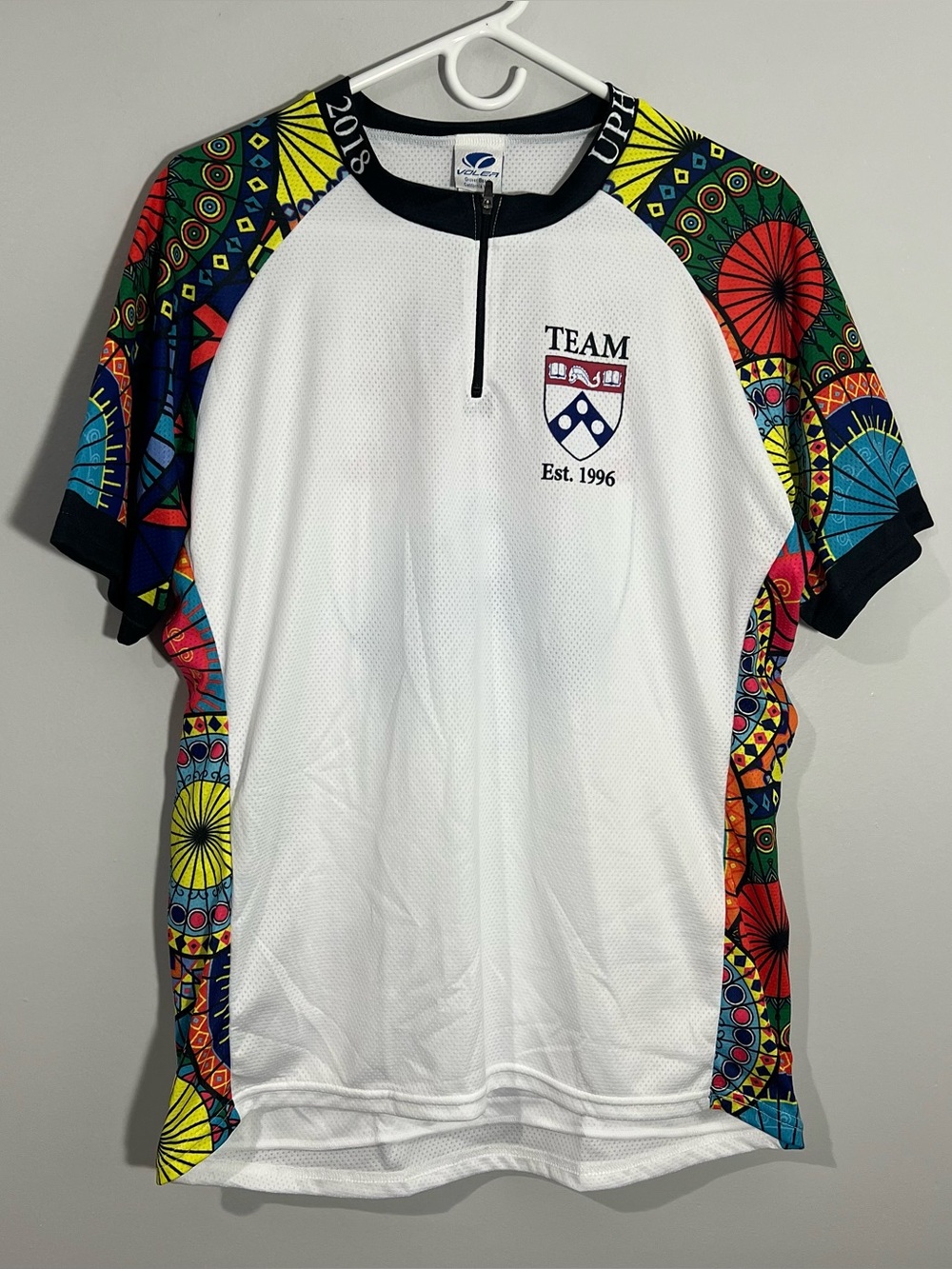 Voler University Of Pennsylvania Penn Medicine 2008 White Cycling Jersey XL